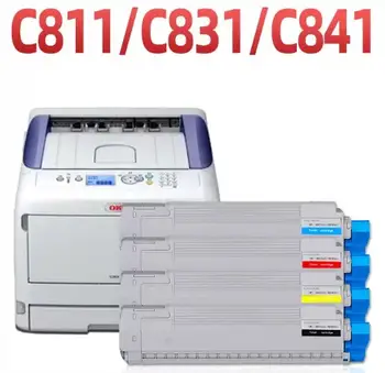 Совместимый тонер-картридж для цветного тонер-картриджа OKI C831 C841